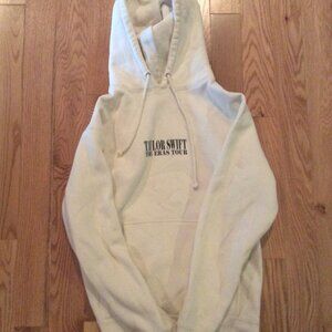 Taylor Swift Eras Tour Cream Hoodie Merchandise
